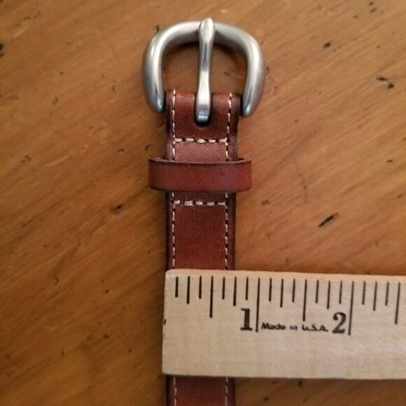 Women's Vintage Leather and Jute Bohemian Colorful Belt Sz M Western Boho - Picture 6 of 12